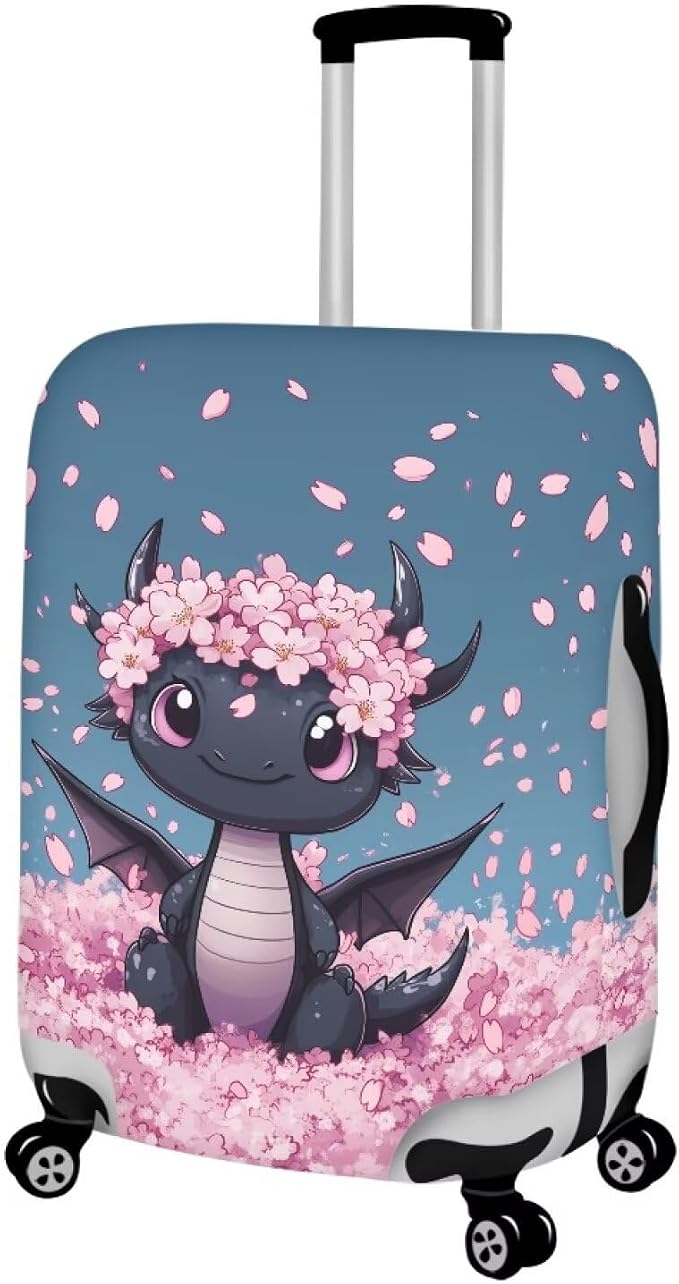 Dragon Suitcase Cover for Luggage Elastic Spandex Luggage Covers Protector - Image 2