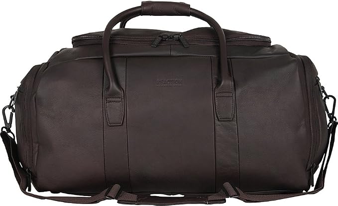 Kenneth Cole REACTION Duff Guy Colombian Leather 20" Single Compartment Top - Image 4