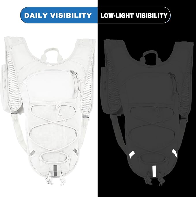 Lightweight Hydration Backpack 2L Water Bladder Pack - Image 5