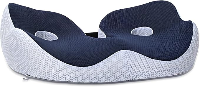 Seat Cushion, Seat Cushion for Sit Bone and Back Pain Relief, Posture Support by Unknown