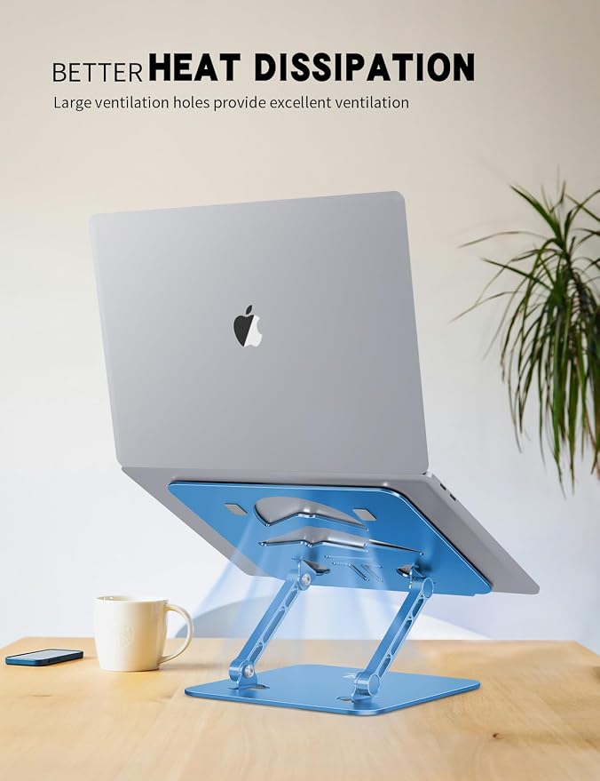 Laptop Stand, Ergonomic Adjustable Computer Stand - Image 5