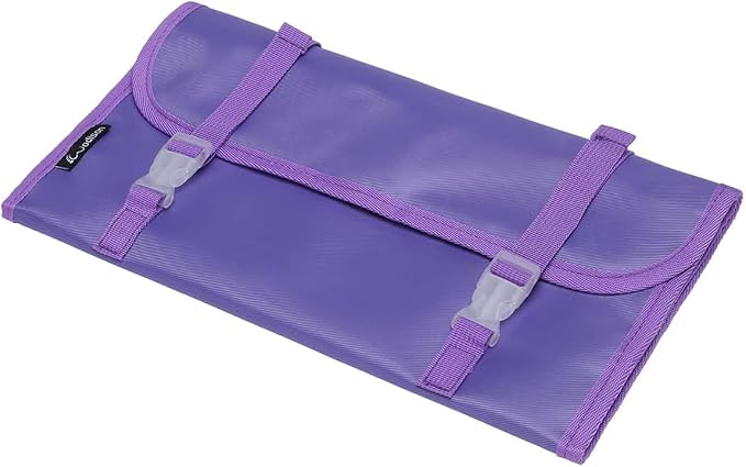 Foldable Clear Hanging Travel Toiletry Bag Cosmetic Organiser Storage - Image 7