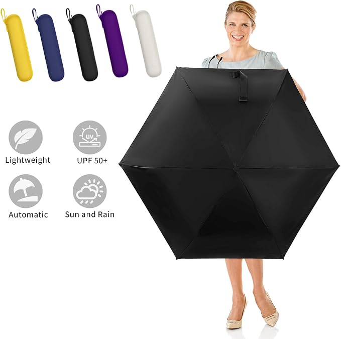 GAOYAING Compact Automatic Travel Umbrella - Image 6
