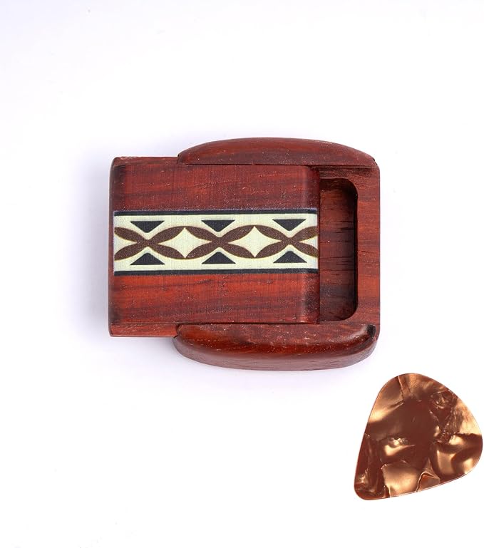 1pcs Handcrafted Wooden Pill Case - Image 5
