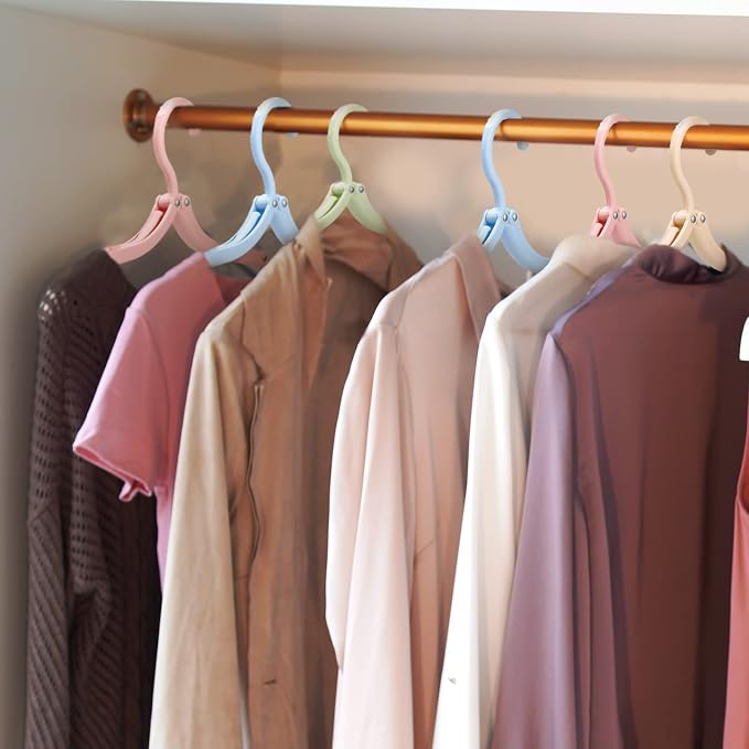 Maitys Folding Travel Hangers, 12 Pieces, Lightweight - Image 6