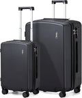 Hanke Hard Shell Luggage Sets 2 Pieces, Carry On and Checked Luggage Sets by Hanke
