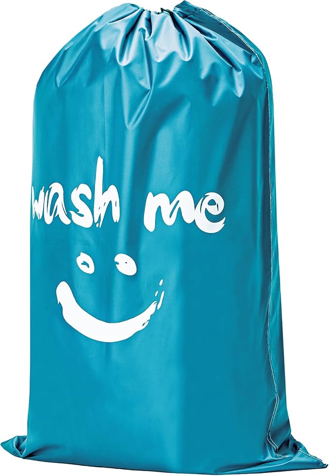 HOMEST XL Wash Me Travel Laundry Bag, Dirty Clothes Organizer, Large Enough to by HOMEST