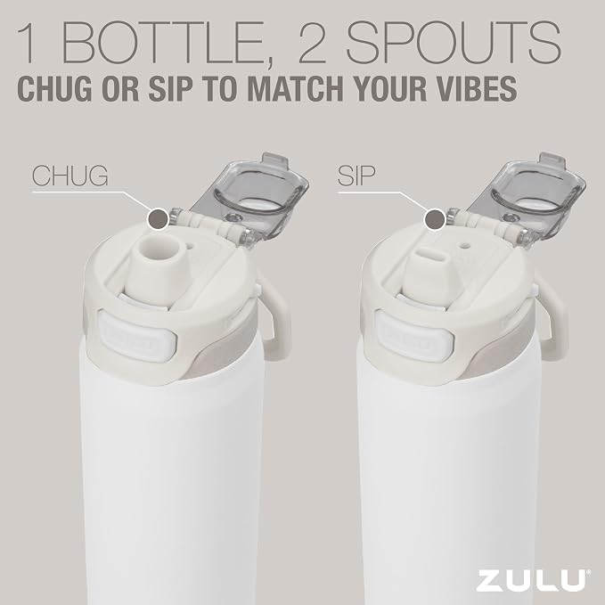 ZULU Powerfill Pro 32oz Stainless Steel Water Bottle - Image 7
