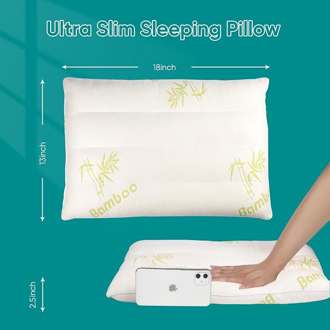 MINUPWELL Ultra Flat Small Pillow - Image 4