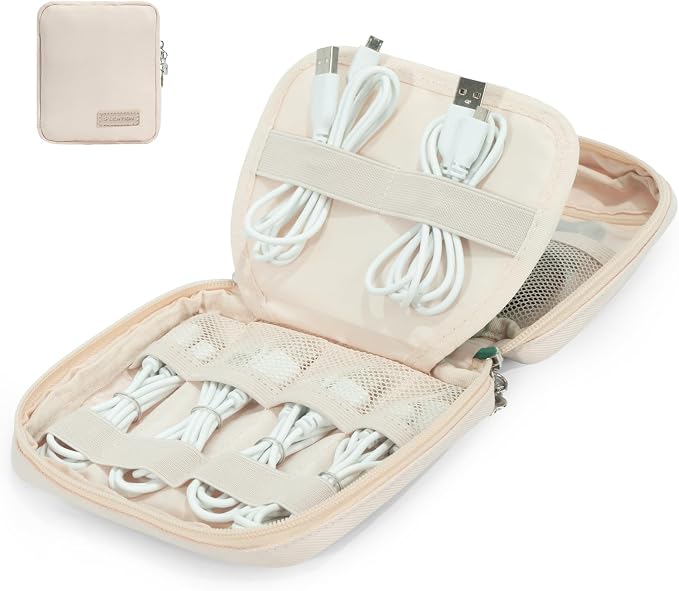 LENTION Cable Organizer Bag, Electronics Accessories Organizer, Waterproof by LENTION