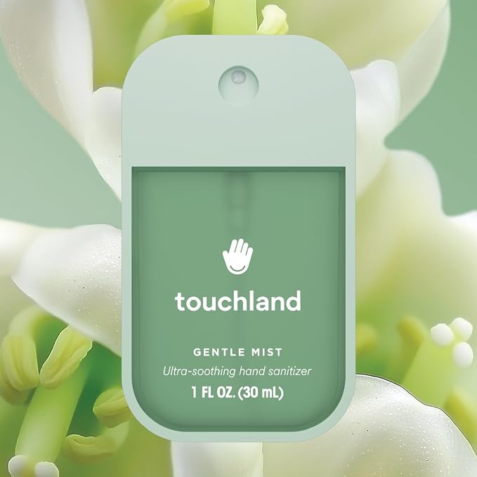 Touchland Gentle Mist Ultra-Soothing Hand Sanitizer Spray, Lily Of The Valley - Image 3