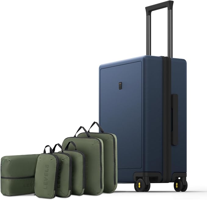 LEVEL8 Carry on Luggage Airline Approved, Small Carry on Suitcases by LEVEL8