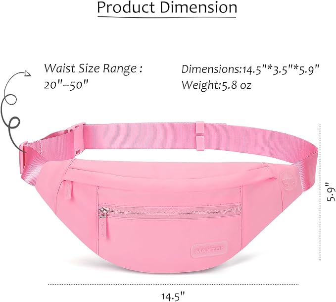 MAXTOP Large Crossbody Fanny Pack - Image 5