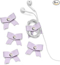 SenseAGE 5 Pack Cord Organizer, Bow Cord Keeper, Cable Organizer USB Holder by SenseAGE