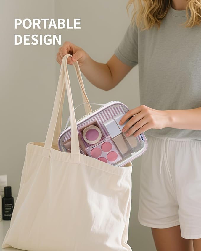 Narwey TSA Approved Clear Toiletry Bag - Image 6