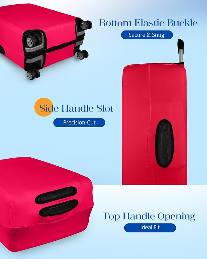 Slohif Luggage Cover for Suitcase Tsa Approved Protector - Image 5