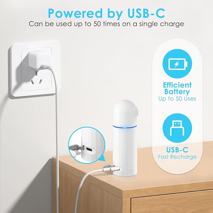 Portable Electric Travel Bidet, 350ML Electric Sprayer Bidet - Image 6