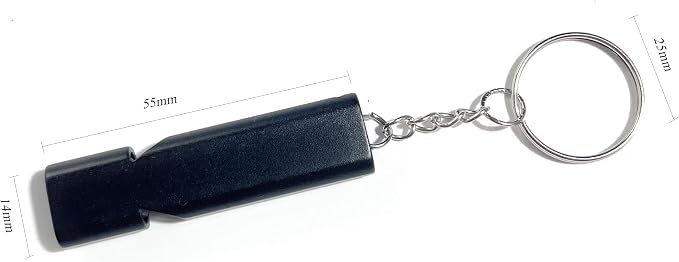 4-Pack Loud 120dB Double Tube Emergency Whistle - Image 4