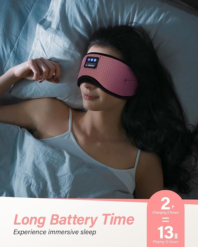 LC-dolida Sleep Headphones, Sleep Mask - Image 6