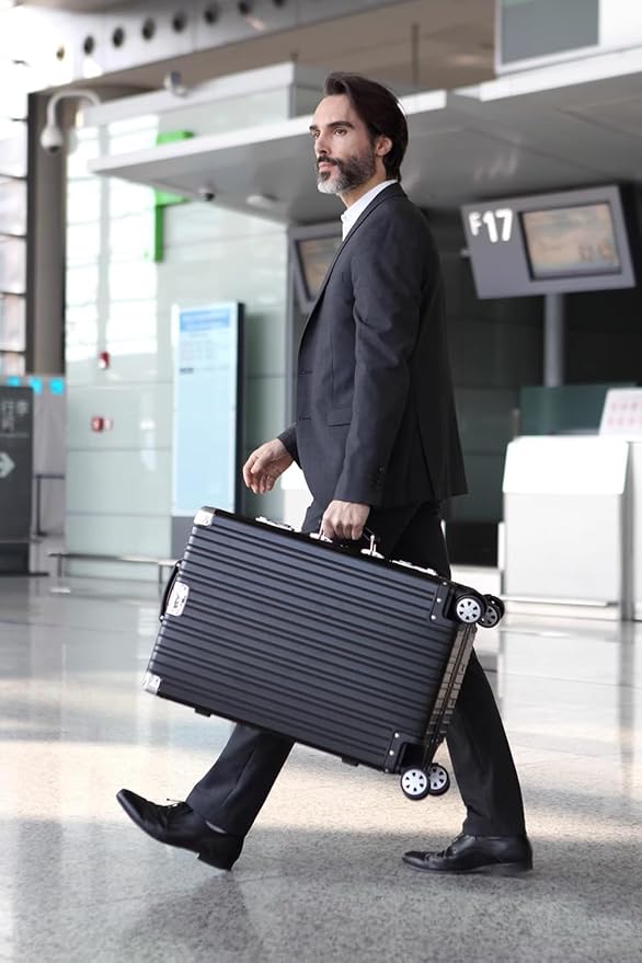 HotWay 20 Inch All Aluminum Carry On Luggage - Image 6