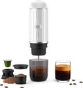 Portable Coffee Maker Travel Espresso Machine 120W Red Color, 19 Bar Pressure by RECAFIMIL