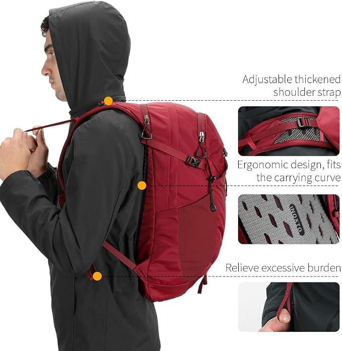 Hiking Hydration Backpack with 3l Water Bladder - Image 6