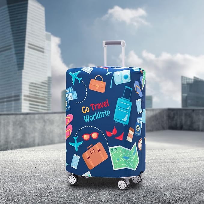 Travelkin Luggage Cover Washable Suitcase Protector Anti-scratch Suitcase cover - Image 8