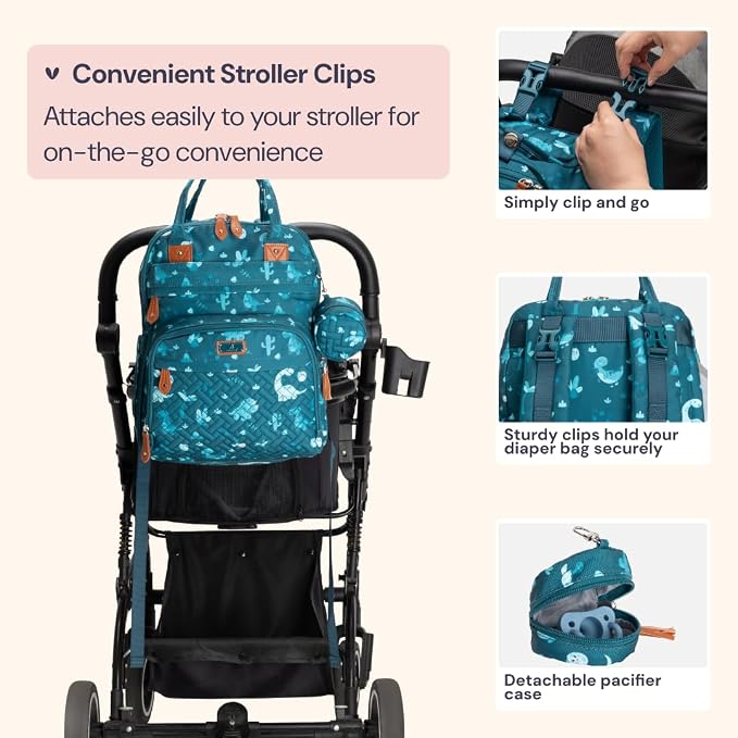 BabbleRoo Diaper Bag Backpack - Image 6
