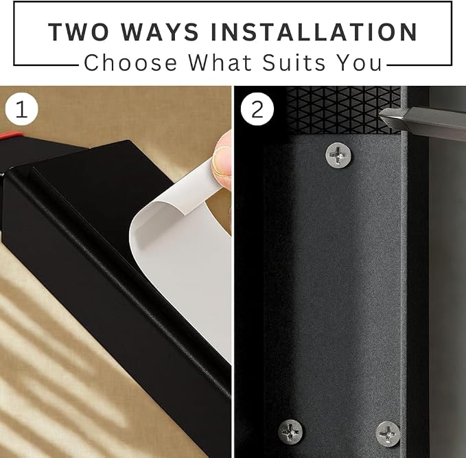 2 Pack Door Stop, No Drill Door Stoppers - Image 3