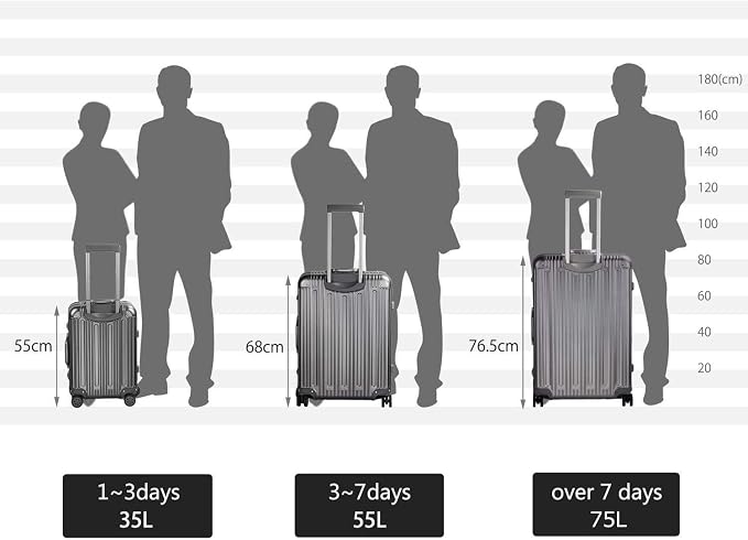 TRAVELKING All Aluminum Luggage Zipperless Hard Shell Suitcase - Image 7