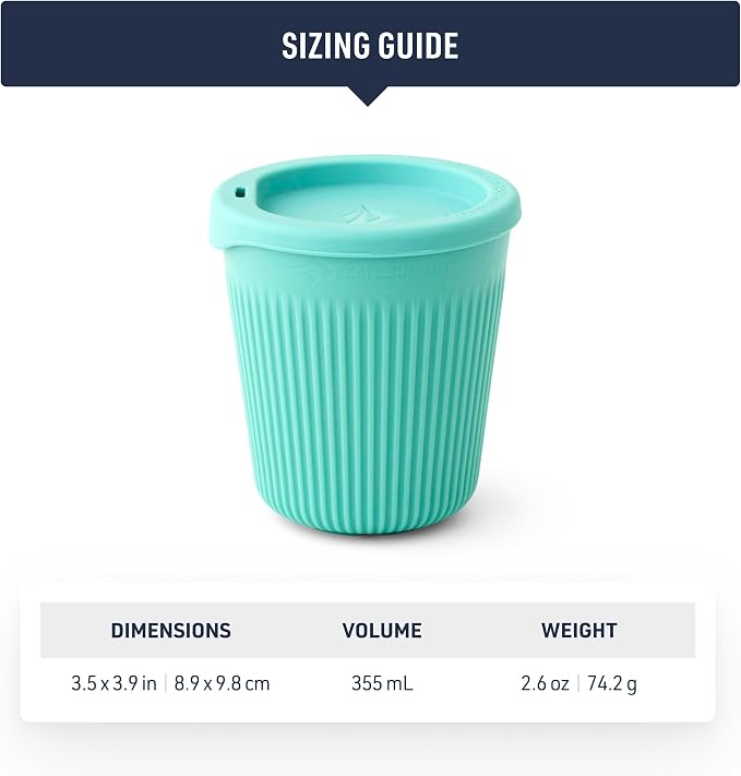 Sea to Summit Passage 12 Ounce Camp Cup, Arrowwood Yellow - Image 6
