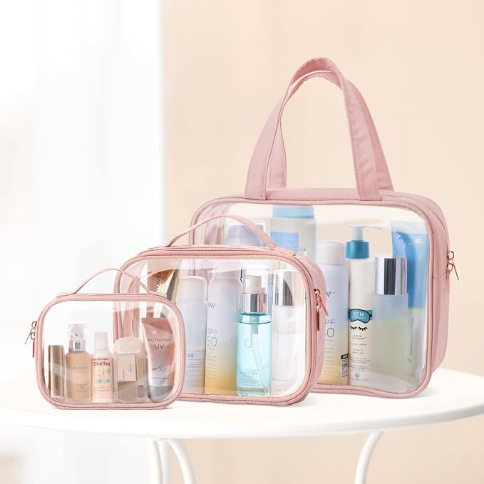 PACKISM Clear Toiletry Bags, 3 Pack Clear Makeup Bags - Image 7