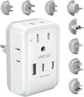 VINTAR Universal Travel Adapter Kit, International Power Adapter by VINTAR