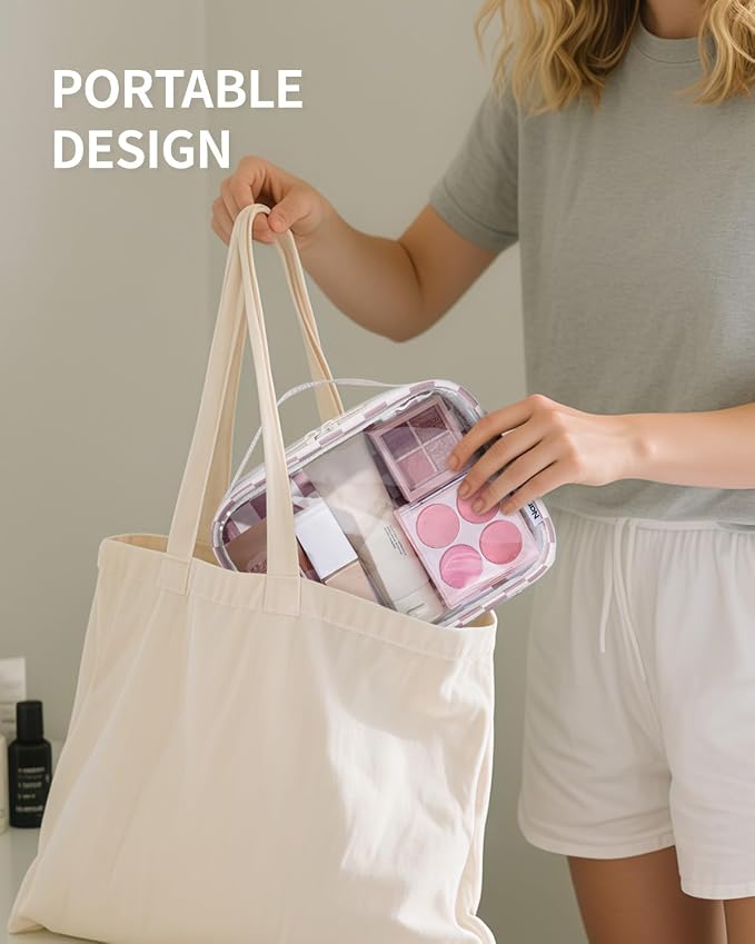 Narwey TSA Approved Clear Toiletry Bag - Image 6