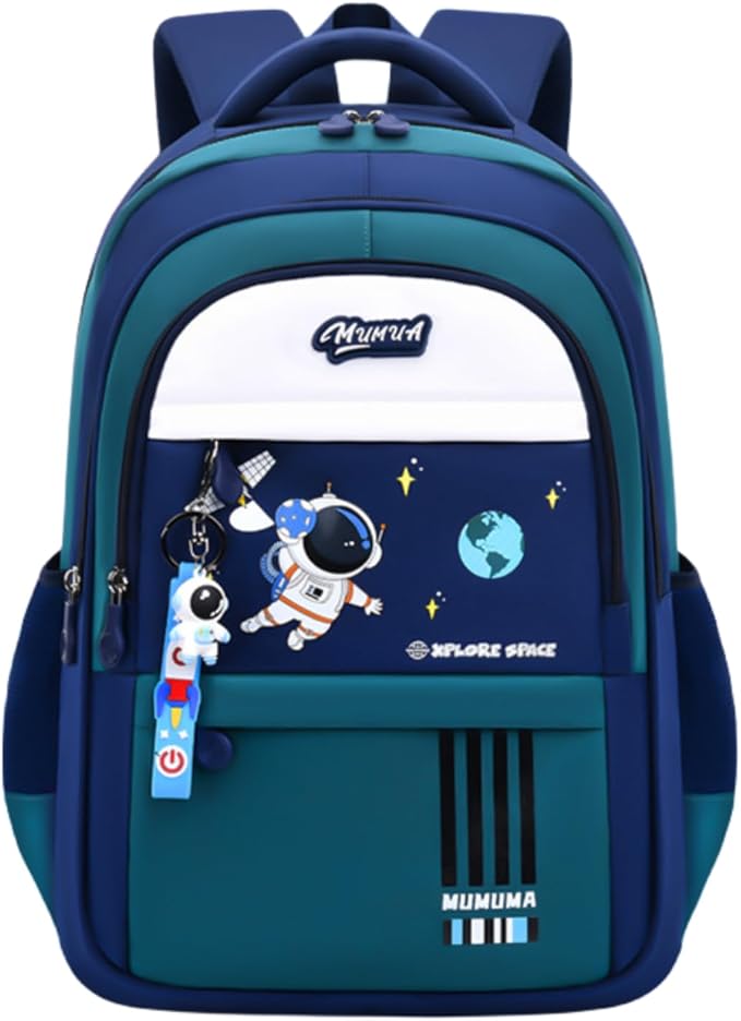 Astronaut-space Backpack for Boys-Girls Elementary Middle School Bookbag by MITOWERMI