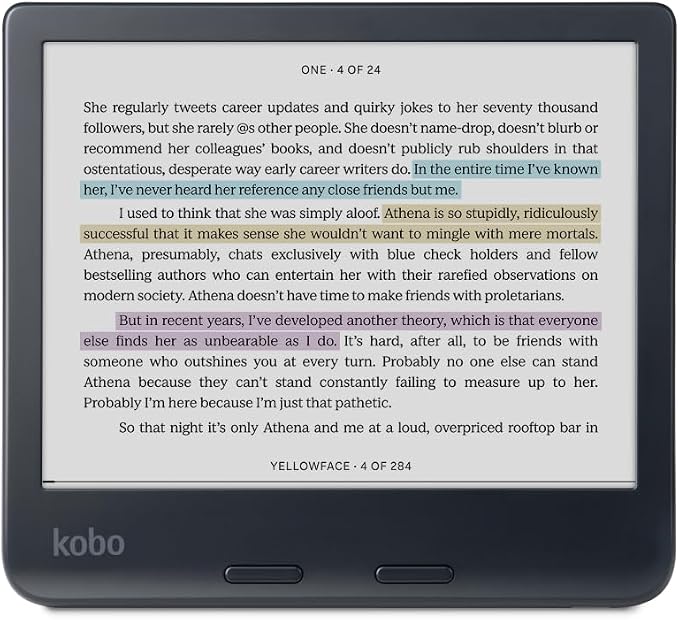 Kobo Libra Colour | eReader | 7” Glare-Free Colour E Ink Kaleido™ 3 Display | - Image 3