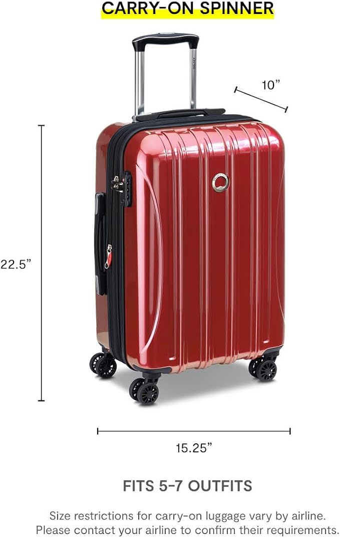 DELSEY Paris Carry-On Domestic, Peony Pink - Image 3