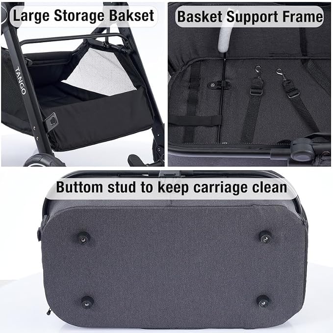 Tango Pet Stroller, 2 in 1 Dog Stroller - Image 6