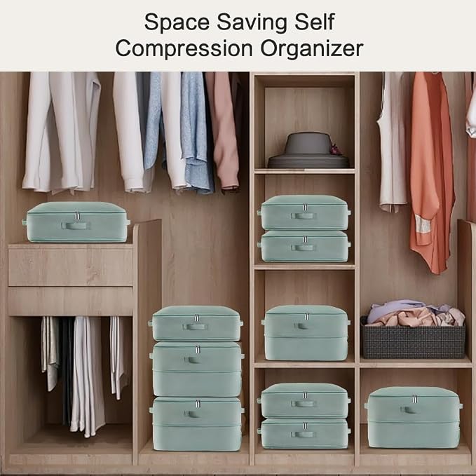 Ultra Space Saving Self Compression Storage Bags - Image 4