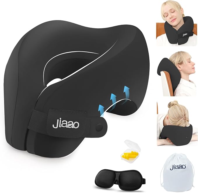 Travel Neck Pillow, Advanced Neck Support by jiaao