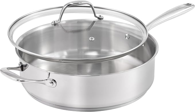 Guy Fieri's Flavortown 5 Qt. Stainless Steel Sautepan by GuyFierisFlavortown