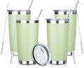 20oz Tumbler with Straw and Brush, Stainless Steel Vacuum Insulated tumbler by Unknown