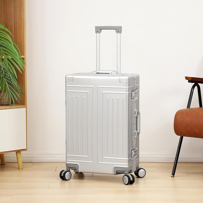 All Aluminum Carry On Luggage，Cut from Whole Aluminum Sheet，22x14x9 Airline - Image 3