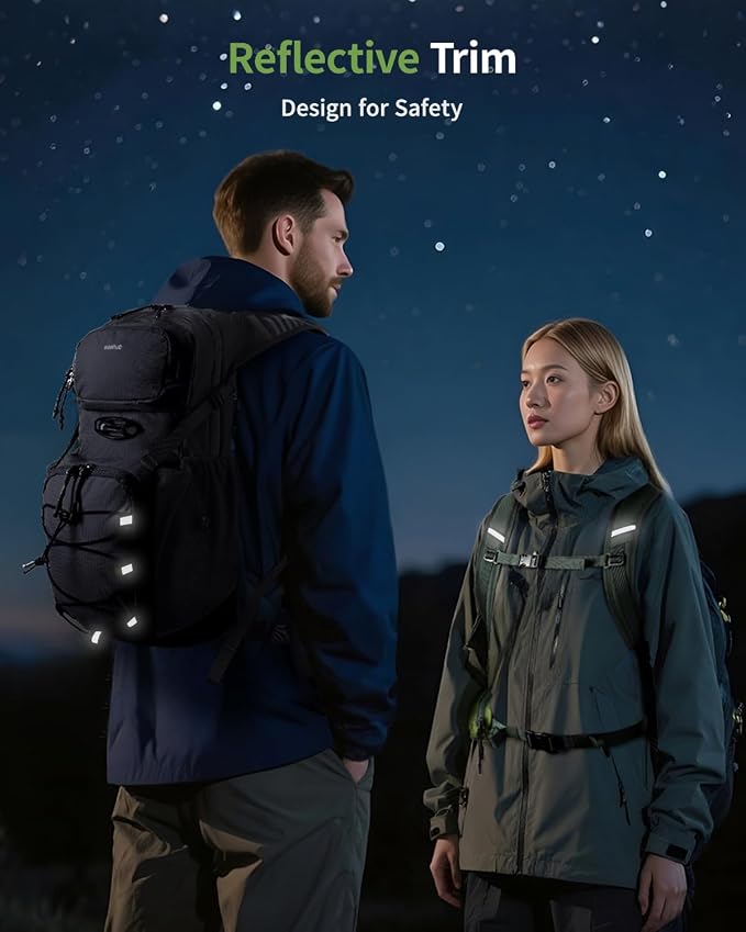 ECOHUB Hydration Backpack for Men Women, 20L Lightweight Hiking Daypack Cycling - Image 6