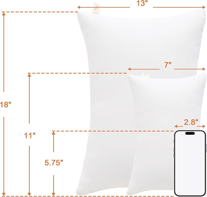 NTBAY Toddler Pillows, Down Alternative 13"x18" Pillows, Machine Washable - Image 5