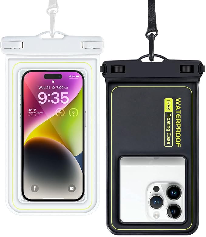 IP68 Waterproof Phone Pouch, Floating Waterproof Phone Case by PEORSEFI
