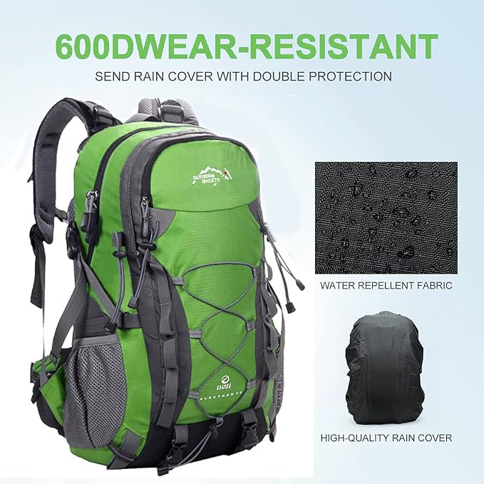 INOXTO lightweight Hiking Backpack 35L/40L Hiking Daypack - Image 7