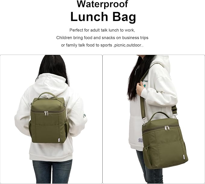 NOL Natural Organic Lifestyle Insulated Lunch Bags - Image 6
