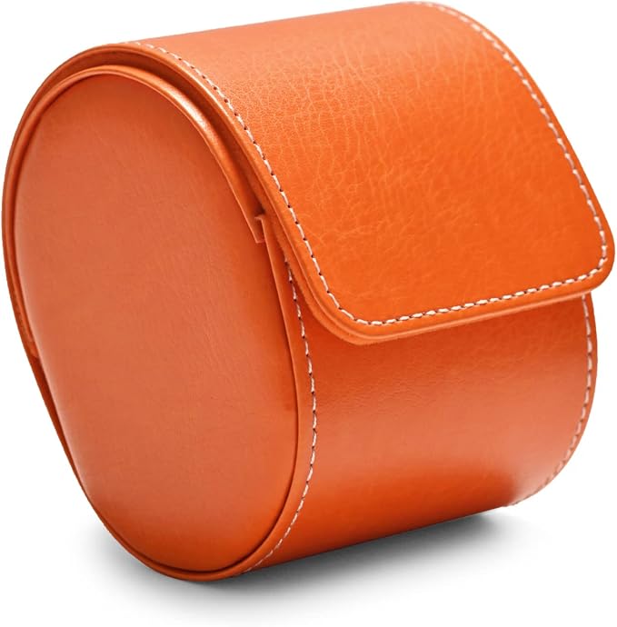 Oirlv Luxury Leather Travel Watch Case Single Watch Box by Oirlv