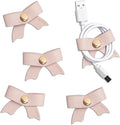 SenseAGE 5 Pack Cord Organizer, Bow Cord Keeper, Cable Organizer USB Holder by SenseAGE